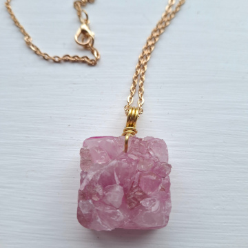 Rose Quartz Cube